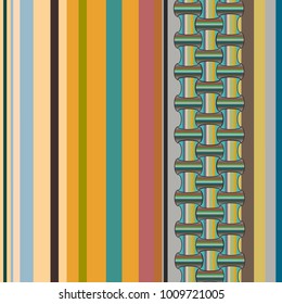 Abstract color seamless pattern for new background.