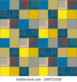 Abstract color seamless pattern for new background.