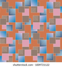 Abstract color seamless pattern for new background.