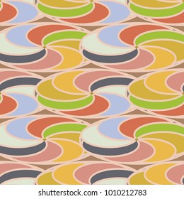 Abstract color seamless pattern for new background.