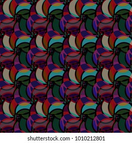 Abstract color seamless pattern for new background.