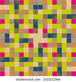 Abstract color seamless pattern for new background.