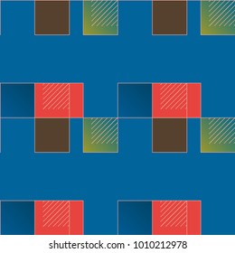 Abstract color seamless pattern for new background.