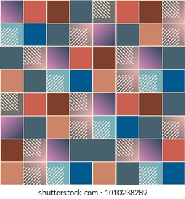 Abstract color seamless pattern for new background.