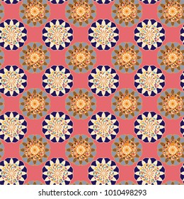 Abstract color seamless pattern for new background.