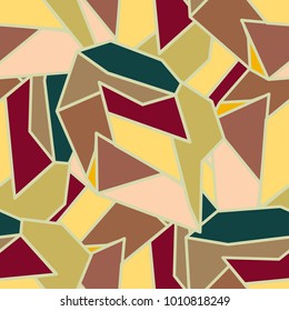 Abstract color seamless pattern for new background.