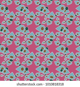 Abstract color seamless pattern for new background.