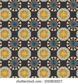 Abstract color seamless pattern for new background.
