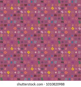Abstract color seamless pattern for new background.