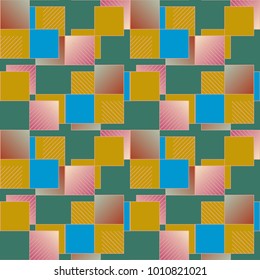 Abstract color seamless pattern for new background.