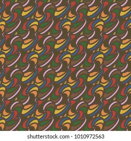 Abstract color seamless pattern for new background.