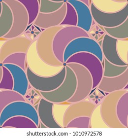 Abstract color seamless pattern for new background.