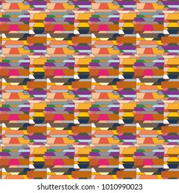Abstract color seamless pattern for new background.