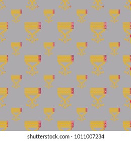 Abstract color seamless pattern for new background.