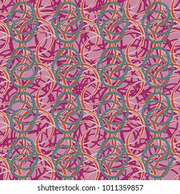 Abstract color seamless pattern for new background.