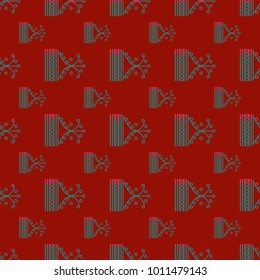 Abstract color seamless pattern for new background.
