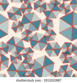 Abstract color seamless pattern for new background.