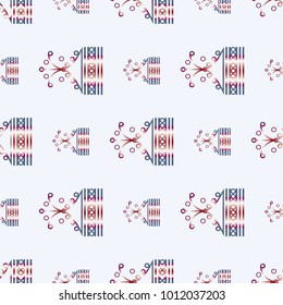 Abstract color seamless pattern for new background.