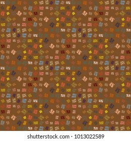 Abstract color seamless pattern for new background.