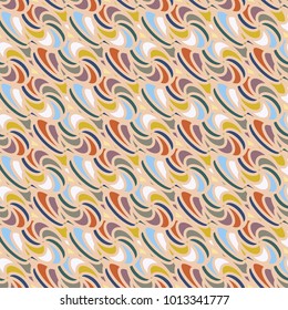 Abstract color seamless pattern for new background.