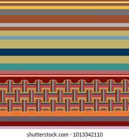 Abstract color seamless pattern for new background.