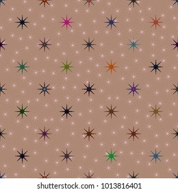 Abstract color seamless pattern for new background.