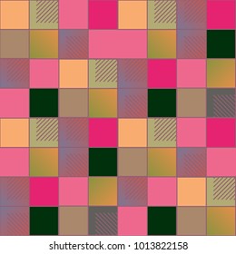 Abstract color seamless pattern for new background.