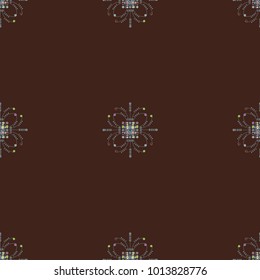 Abstract color seamless pattern for new background.