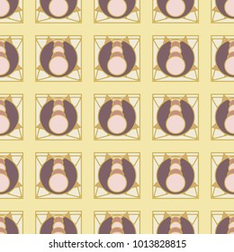 Abstract color seamless pattern for new background.