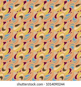 Abstract color seamless pattern for new background.