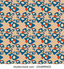 Abstract color seamless pattern for new background.