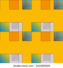 Abstract color seamless pattern for new background.