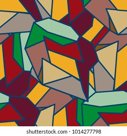 Abstract color seamless pattern for new background.