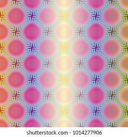 Abstract color seamless pattern for new background.