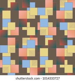 Abstract color seamless pattern for new background.