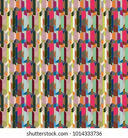 Abstract color seamless pattern for new background.
