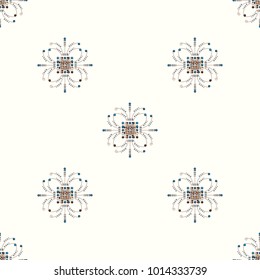 Abstract color seamless pattern for new background.