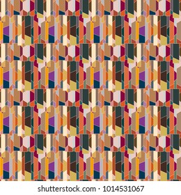 Abstract color seamless pattern for new background.
