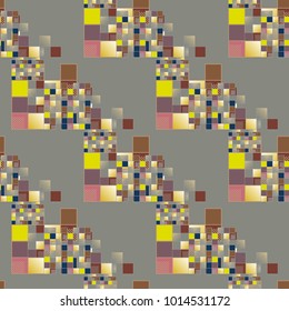 Abstract color seamless pattern for new background.