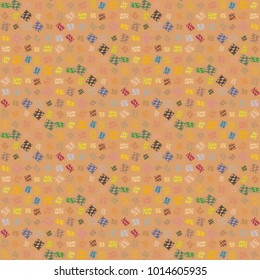 Abstract color seamless pattern for new background.