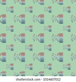 Abstract color seamless pattern for new background.