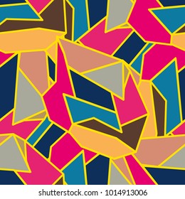 Abstract color seamless pattern for new background.