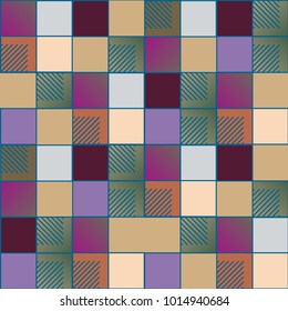 Abstract color seamless pattern for new background.