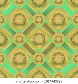 Abstract color seamless pattern for new background.
