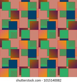 Abstract color seamless pattern for new background.