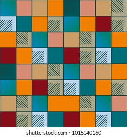 Abstract color seamless pattern for new background.
