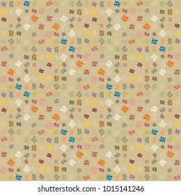 Abstract color seamless pattern for new background.