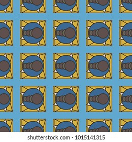 Abstract color seamless pattern for new background.