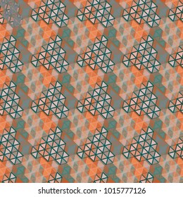 Abstract color seamless pattern for new background.
