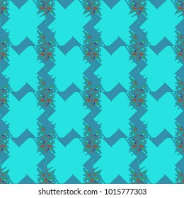Abstract color seamless pattern for new background.
